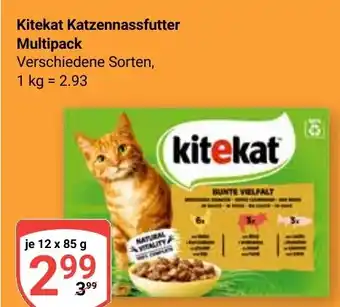 Globus Kitekat Katzennassfutter Multipack Angebot