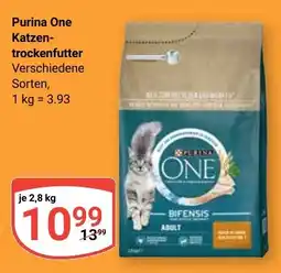 Globus Purina One Katzen- trockenfutter Angebot