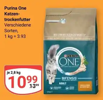 Globus Purina One Katzen- trockenfutter Angebot