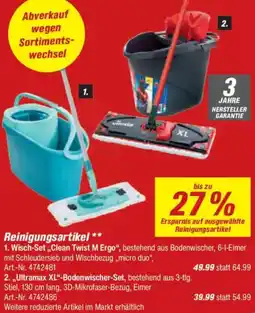 toom Baumarkt Reinigungsartikel Angebot
