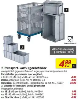 toom Baumarkt Transport- und Lagerbehälter Angebot