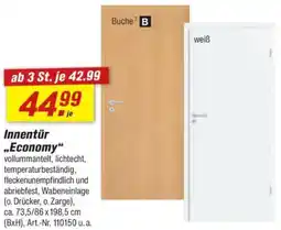 toom Baumarkt Innentür ,,Economy" Angebot