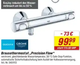 toom Baumarkt QUICKFIX GROHE Brausethermostat ,,Precision Flow" Angebot