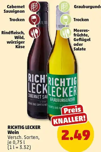 PENNY RICHTIG LECKER Wein Angebot