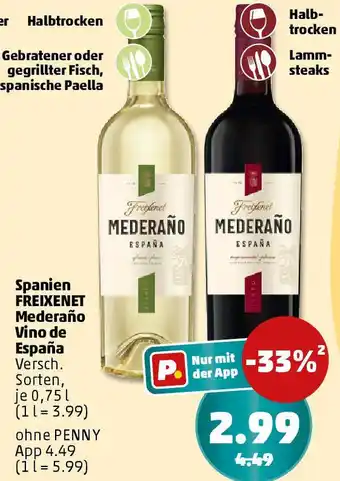 PENNY Spanien FREIXENET Mederaño Vino de España Angebot