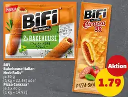 PENNY BIFI Bakehouse Italian Herb Rolls oder Pizza Carazza Angebot