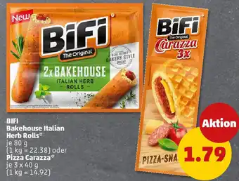 PENNY BIFI Bakehouse Italian Herb Rolls oder Pizza Carazza Angebot