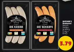 PENNY BUTCHER'S Bratwurst Angebot