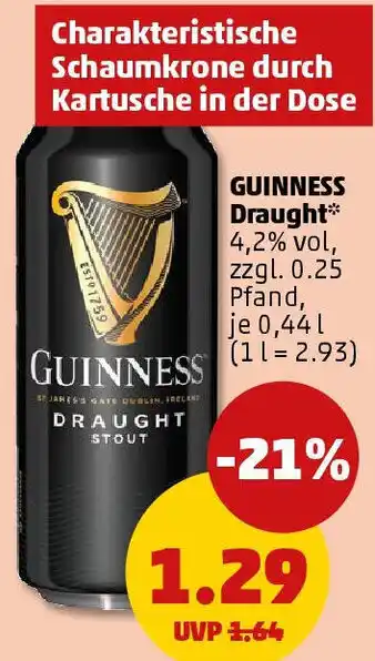 PENNY GUINNESS Draught Angebot