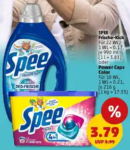 PENNY SPEE Frische-Kick oder Power Caps Color Angebot