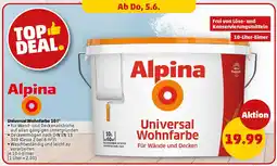 PENNY Alpina Universal Wohnfarbe Angebot