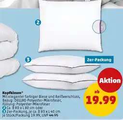 PENNY Єmma essentials Kopfkissen Angebot