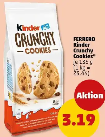 PENNY FERRERO Kinder Crunchy Cookies Angebot