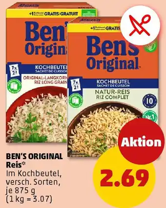 PENNY BEN'S ORIGINAL Reis Angebot
