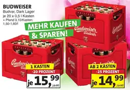 Lösch Depot BUDWEISER Budvar Angebot