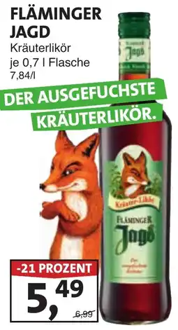 Lösch Depot FLÄMINGER JAGD Kräuterlikör Angebot