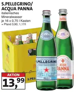 Lösch Depot S.PELLEGRINO/ ACQUA PANNA italienisches Mineralwasser Angebot