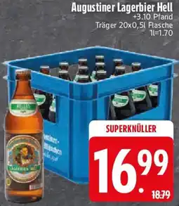 Edeka Augustiner Lagerbier Hell Angebot