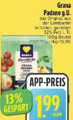 Edeka EDEKA Herzstücke Grana Padano g.U. Angebot