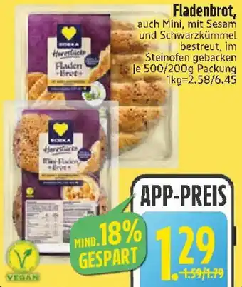 Edeka EDEKA Herzstücke Fladenbrot Angebot