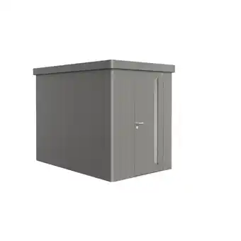 toom Baumarkt Biohort Gerätehaus 'Neo 3A' quarzgrau-metallic 180 x 292 cm mit Standardtür Angebot