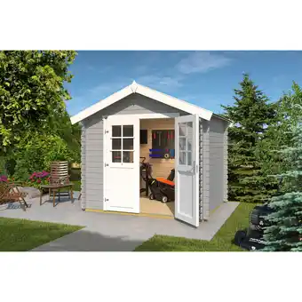 toom Baumarkt Weka Gartenhaus '209 Gr.1.5' grau 250 x 246 x 200 cm Angebot
