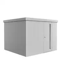 toom Baumarkt Biohort Gerätehaus 'Neo 3C' silber-metallic 292 x 292 cm mit Standardtür Angebot