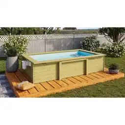 toom Baumarkt Karibu Pool 'Triton' 303 x 69 x 160 cm Angebot