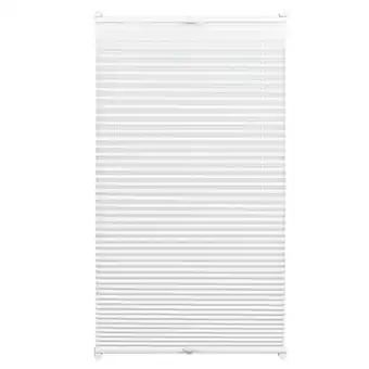 toom Baumarkt Gardinia EasyFix Plissee weiß 55 x 130 cm Angebot