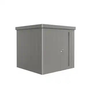 toom Baumarkt Biohort Gerätehaus 'Neo' quarzgrau-metallic 236 x 236 x 222 cm Angebot