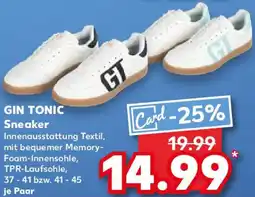 Kaufland GIN TONIC Sneaker Angebot