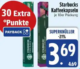 Edeka Starbucks Kaffeekapseln Angebot