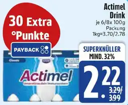 Edeka Actimel Drink Angebot