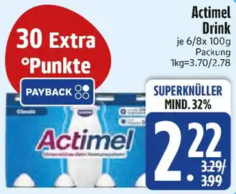 Edeka Actimel Drink Angebot