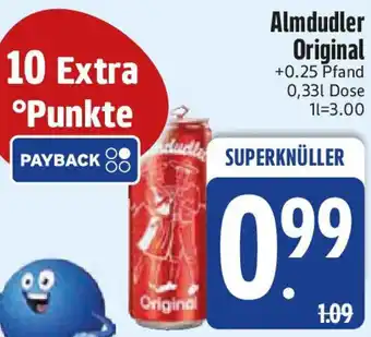 Edeka Almdudler Original Angebot