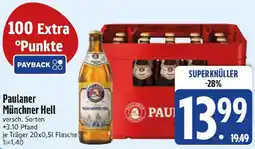 Edeka Paulaner Münchner Hell Angebot