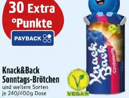 Edeka Knack&Back Sonntags-Brötchen Angebot