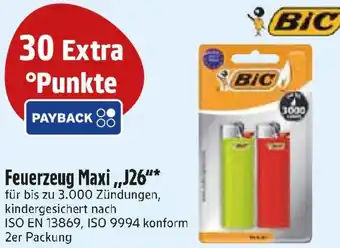 Edeka BIC Feuerzeug Maxi ,,J26" Angebot
