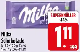 Edeka Milka Schokolade Angebot