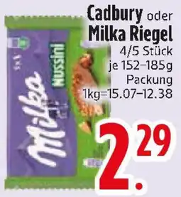 Edeka Milka Cadbury oder Milka Riegel Angebot