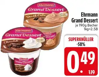 Edeka Ehrmann Grand Dessert Angebot