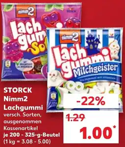 Kaufland STORCK Nimm2 Lachgummi Angebot