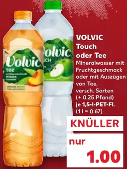 Kaufland VOLVIC Touch oder Tee Angebot