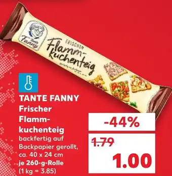 Kaufland TANTE FANNY Frischer Flammkuchenteig Angebot
