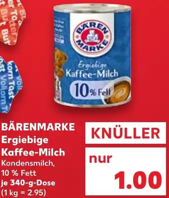 Kaufland BÄRENMARKE Ergiebig Kaffee-Milch Angebot