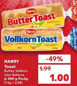 Kaufland HARRY Toast Angebot