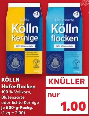Kaufland KÖLLN Haferflocken Angebot
