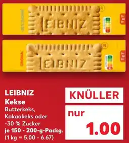Kaufland LEIBNIZ Kekse Angebot