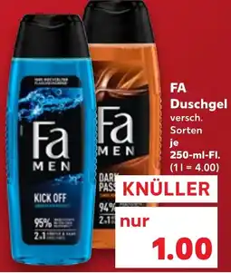 Kaufland FA Duschgel Angebot