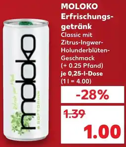 Kaufland MOLOKO Erfrischungsgetränk Angebot